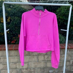 VS Pink Zip Up Jacket Size S